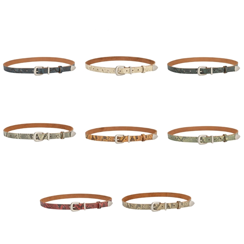 Formal Belt Leather Thin - M68A Trendy formele casual riem voor