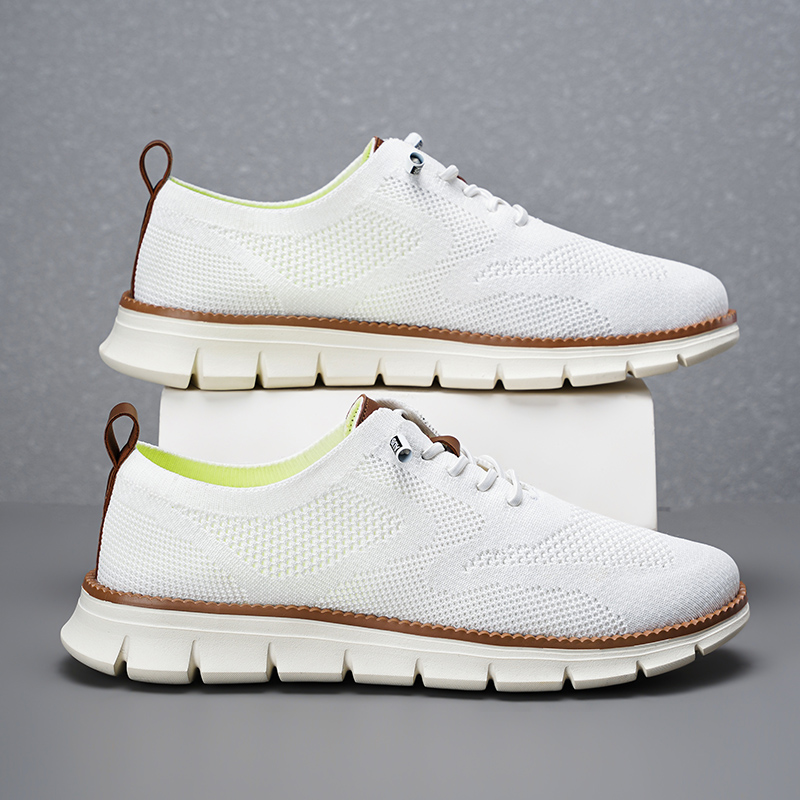 Men Formal Wear With Sneakers - Heren Casual schoenen Breeze Stijlvolle Oxfords