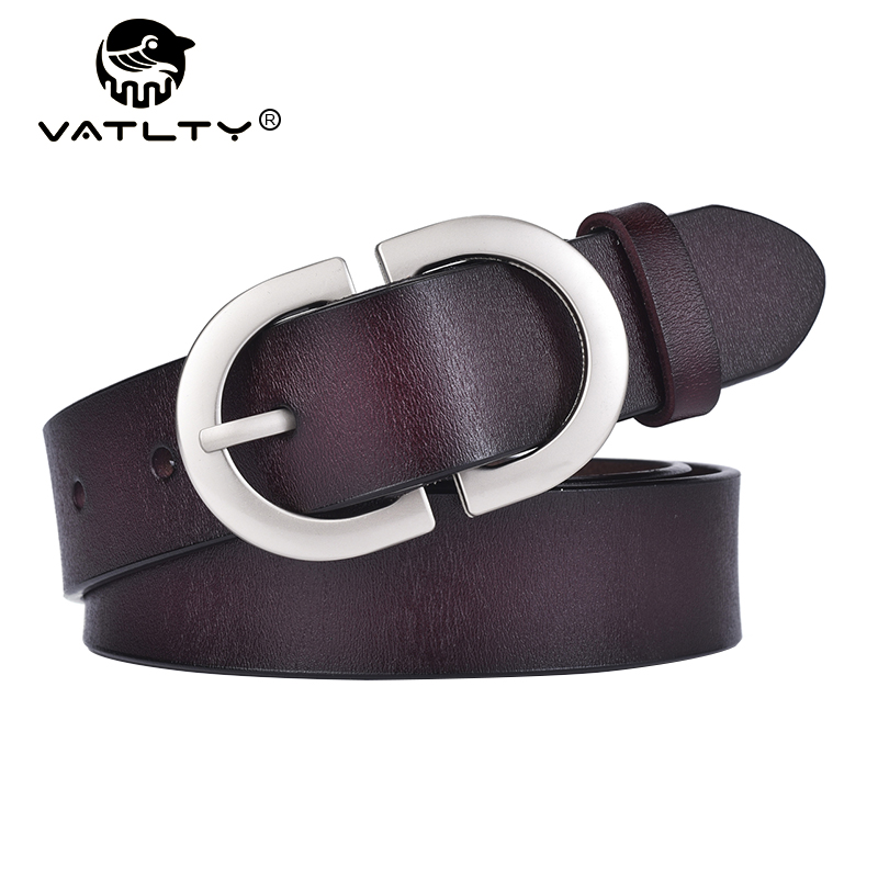 Formal Belt Leather Thin - VATLTY 2022 vrouwen Lederen Riem 2.8