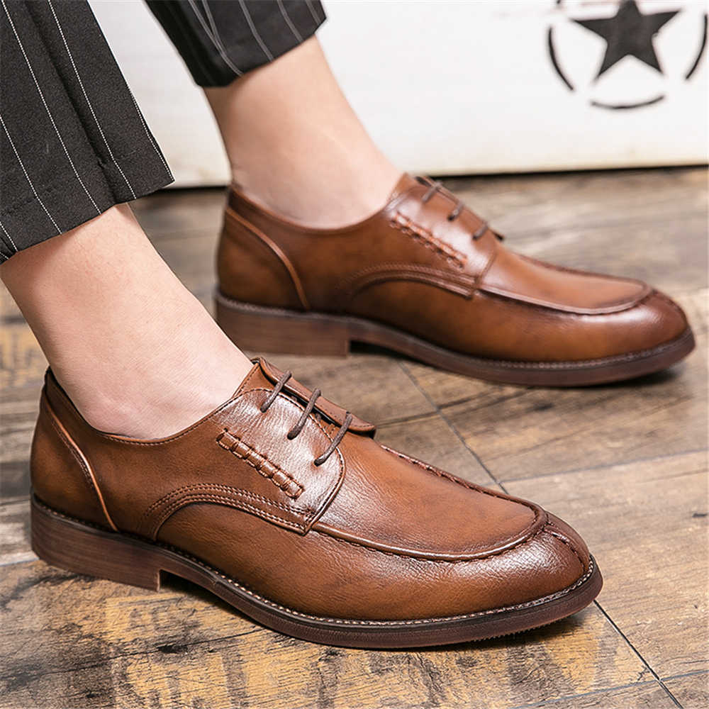 Men Formal Wear With Sneakers - Elegante antislip grote maat herenschoenen Casual