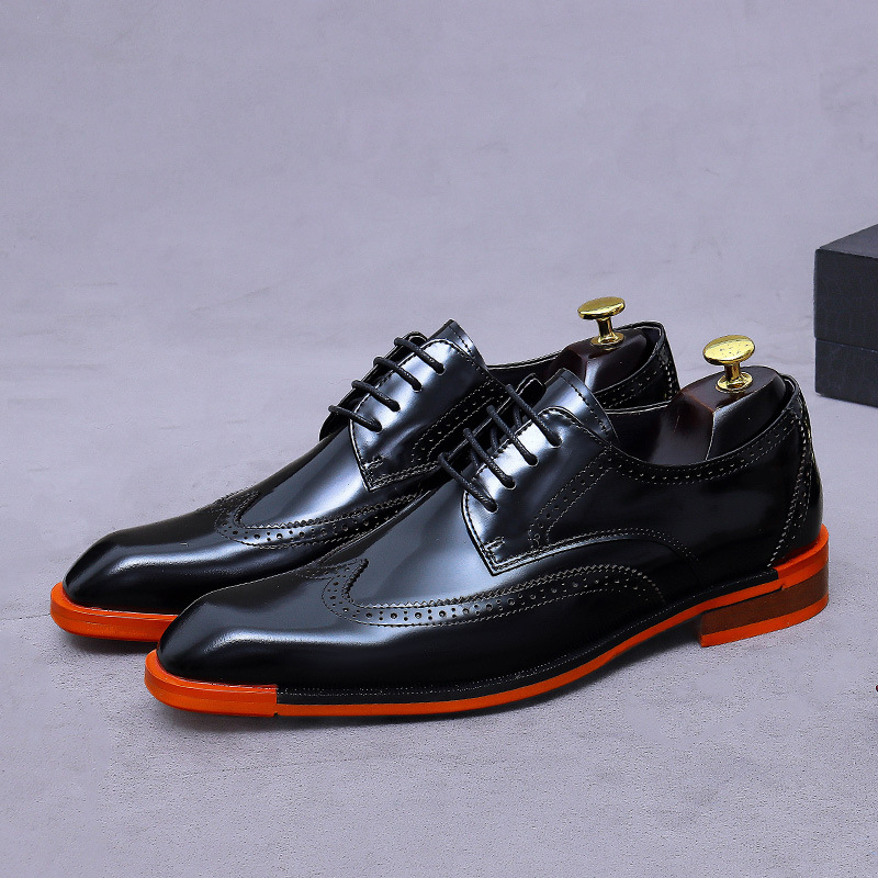 Formal Men Daily Wear Footwear - Echt leren herenschoenen van hoge kwaliteit,