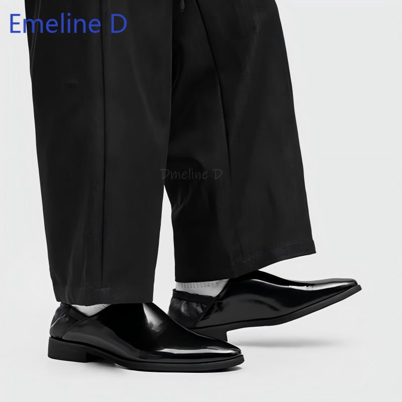 Mannelijke glanzende lakleren  - Men'S Urban Formal Wear recensie en prijs