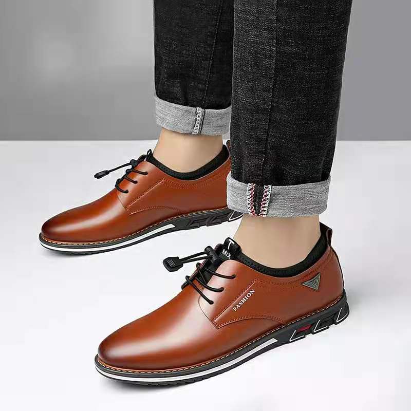 Nieuwe herenschoenen Leer Koei - Men Formal Wear With Sneakers recensie en prijs
