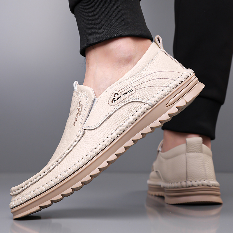 Echte eerste laag koeienhuid B - Men Formal Wear With Sneakers recensie en prijs