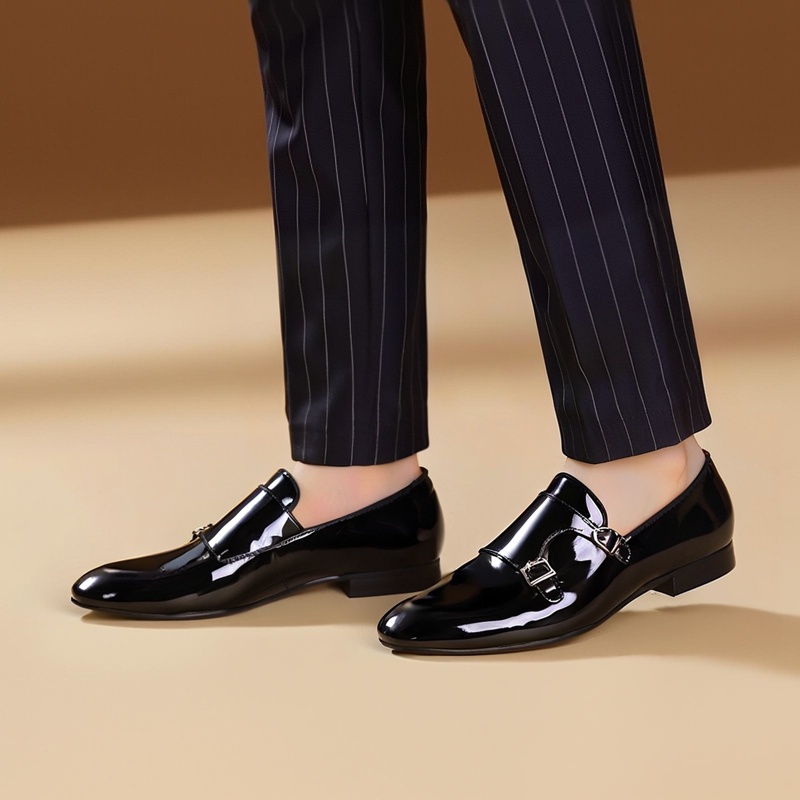 Piergitar Nieuwe Zwarte Kleur  - Men'S Formal Party Wear Shoes recensie en prijs