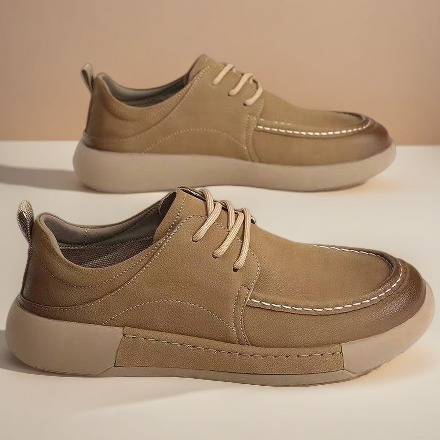 Brede herenschoenen van leer,  - Formal Men Daily Wear Footwear recensie en prijs