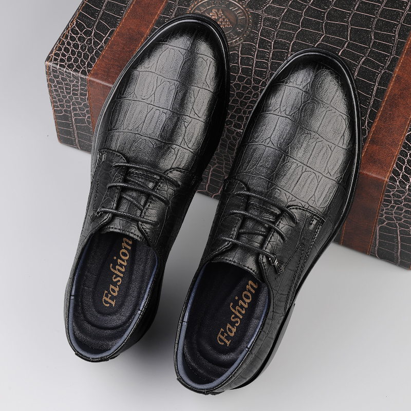 Heren formele, echte leren cas - Formal Men Daily Wear Footwear recensie en prijs