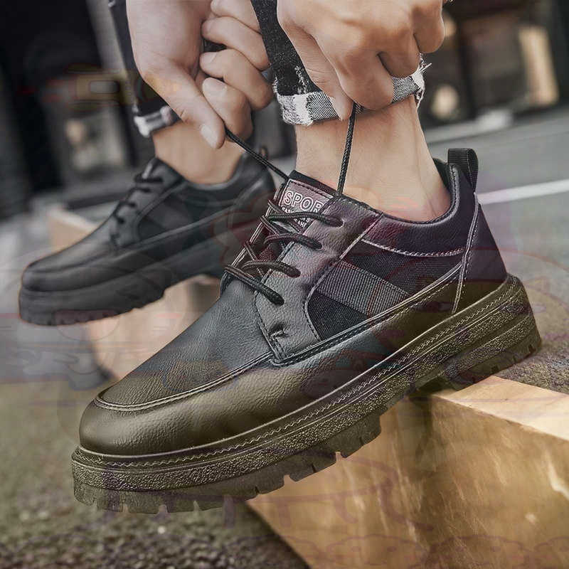 Donker natuurlijk leer Mode-sn - Men Formal Wear With Sneakers recensie en prijs