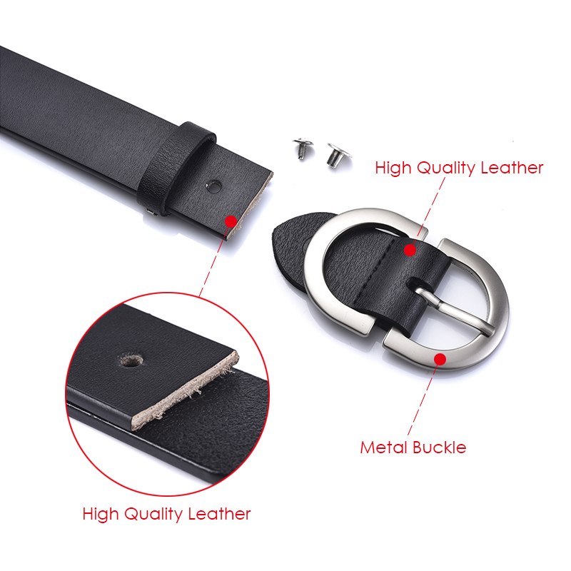 VATLTY 2022 vrouwen Lederen Ri - Formal Belt Leather Thin recensie en prijs