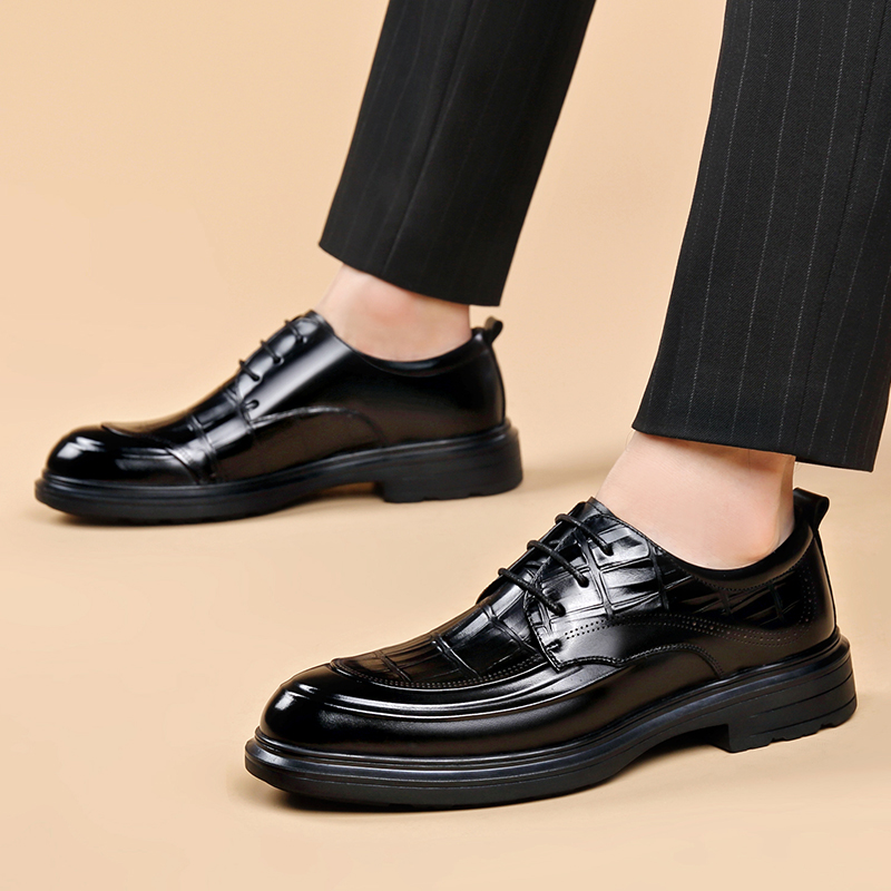 Premium herenschoenen van leer - Formal Men Daily Wear Footwear recensie en prijs