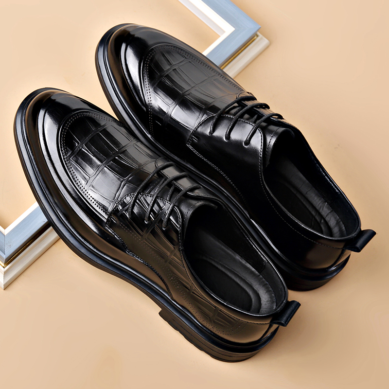 Premium herenschoenen van leer - Formal Men Daily Wear Footwear recensie en prijs