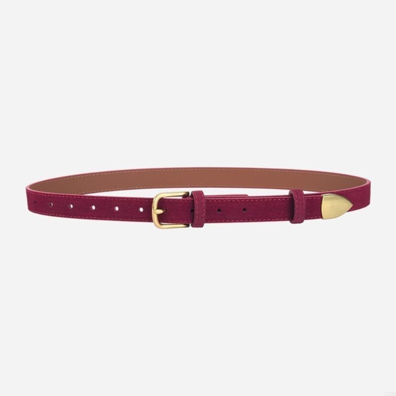 Leren dunne riem met pingesp E - Formal Belt Leather Thin recensie en prijs