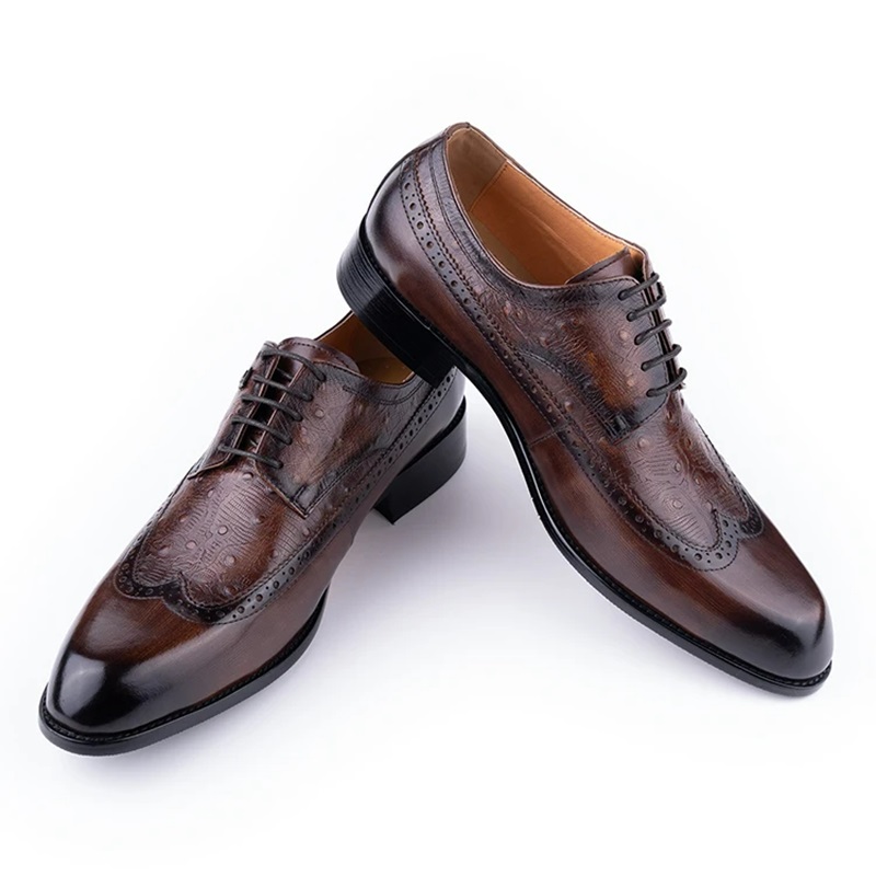Heren schoenen van rundleer me - Formal Men Daily Wear Footwear recensie en prijs