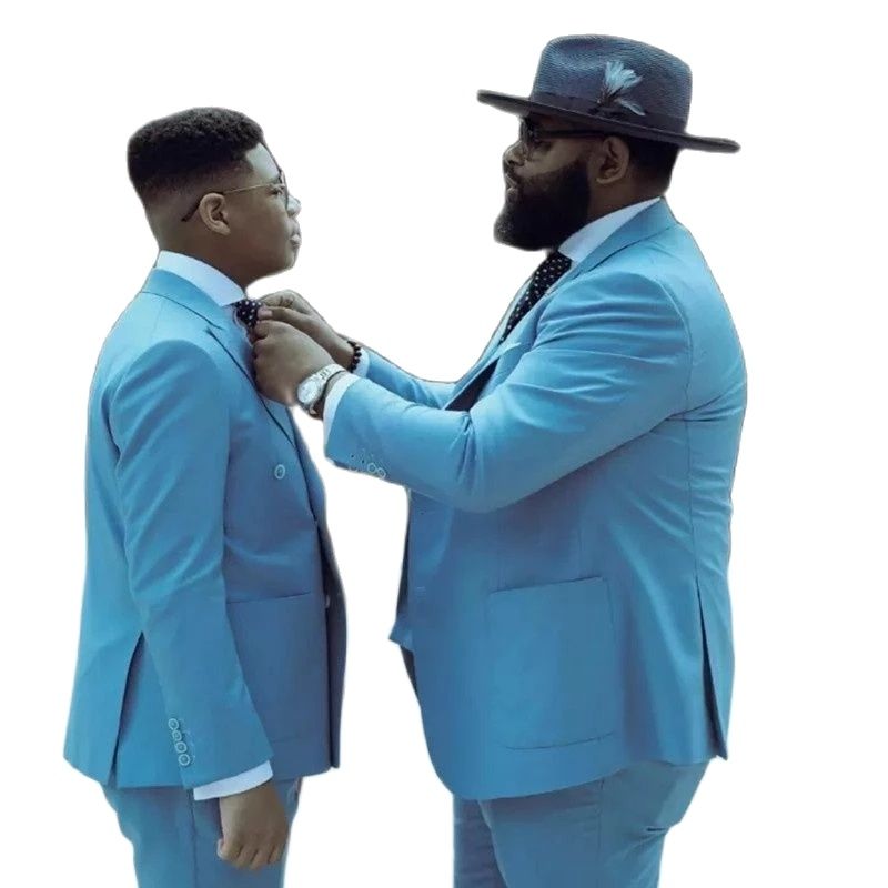 Hot Koop Hemelsblauw Piek Reve - Men Formal Wear Sale recensie en prijs