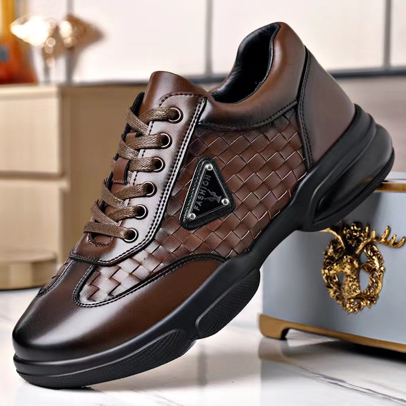 Nieuwe Mannen Lederen Schoenen - Men Formal Wear With Sneakers recensie en prijs